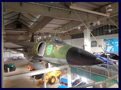 Saab 37 Viggen airplane